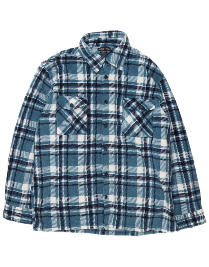 Atlas For Men Camisa polar para hombre Poliéster azul grande