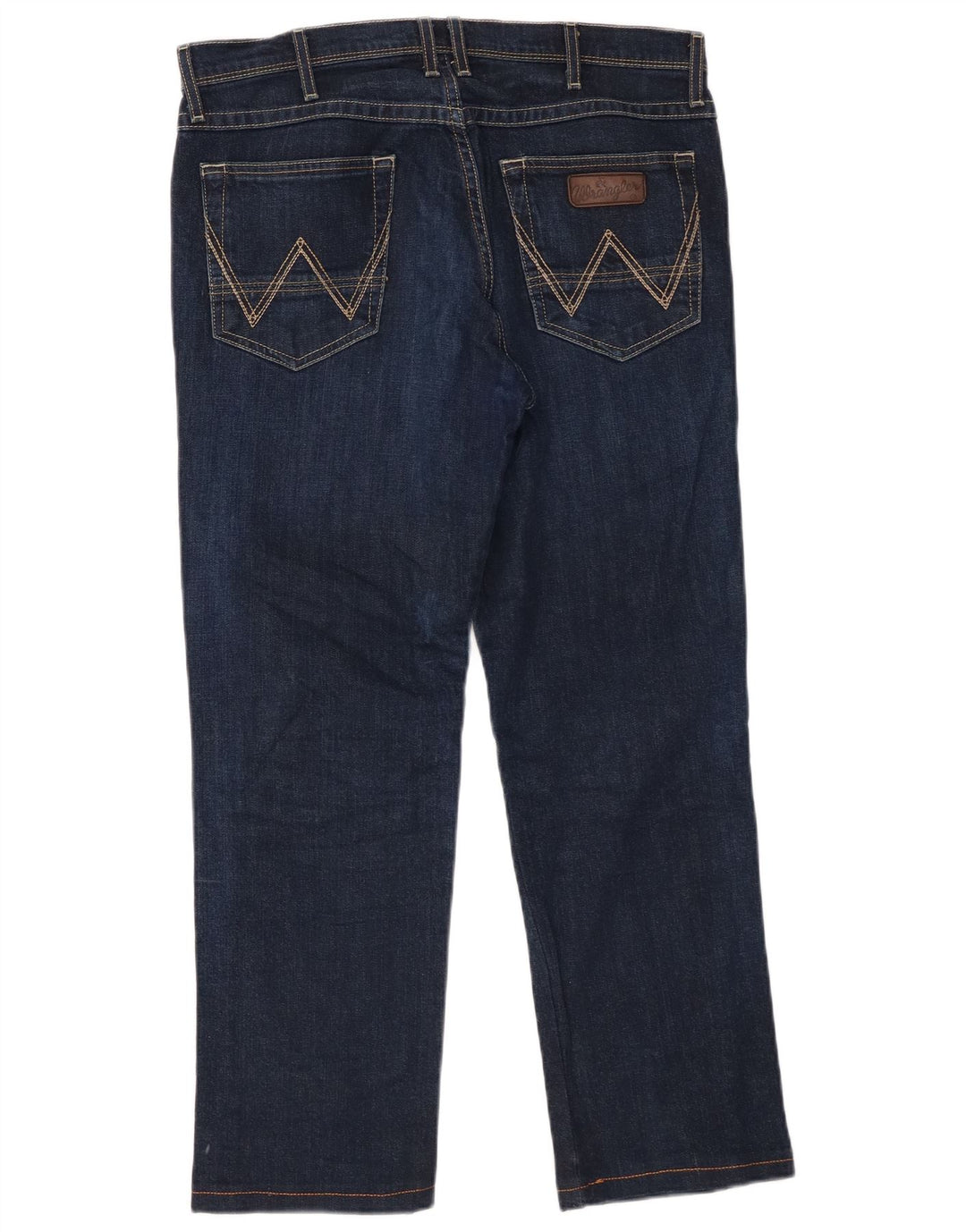 WRANGLER Vaqueros rectos Roxboro para hombre W32 L34 Algodón azul