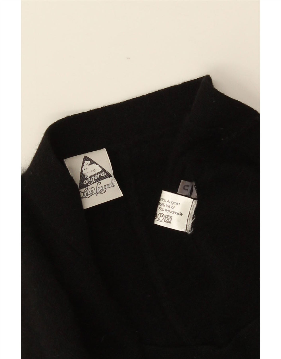 Luisa Spagnoli Falda Trompeta Mujer W28 Medium Black Angora