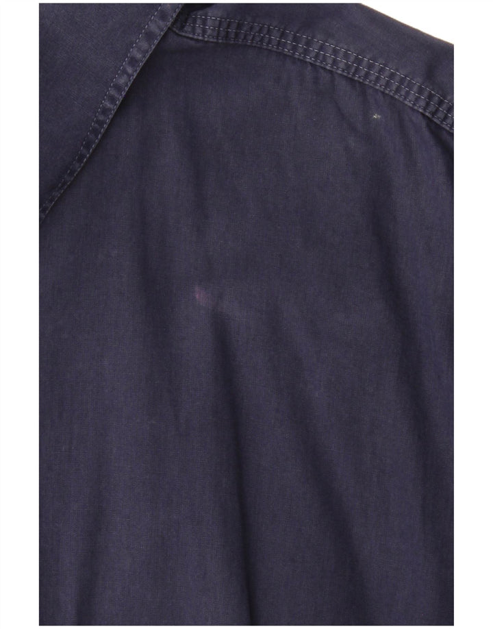 LEVI'S Camisa para hombre grande azul marino