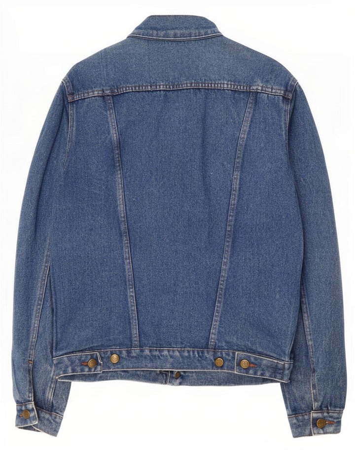 POP 84 Chaqueta vaquera para hombre UK 40 Grande Algodón azul