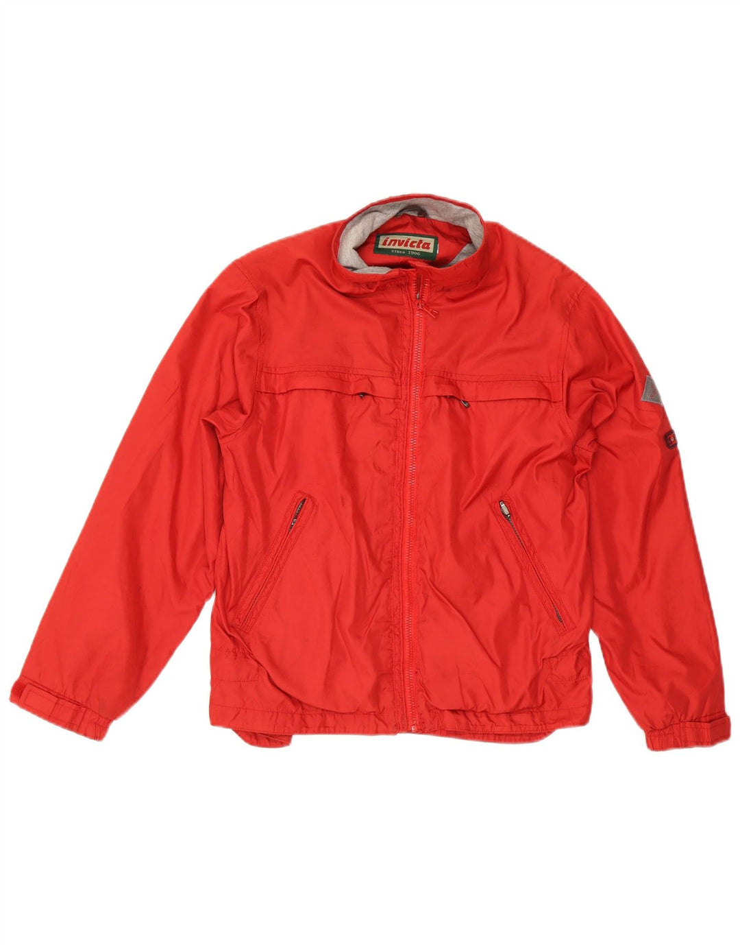 Chaqueta cortavientos para hombre Invicta UK 36 Small Red Polyamide