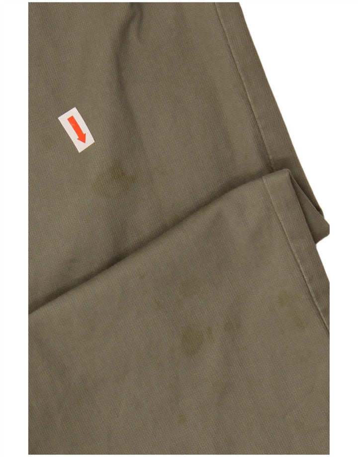 WRANGLER Pantalones casuales rectos elásticos Arizona para hombre W38 L34 Caqui