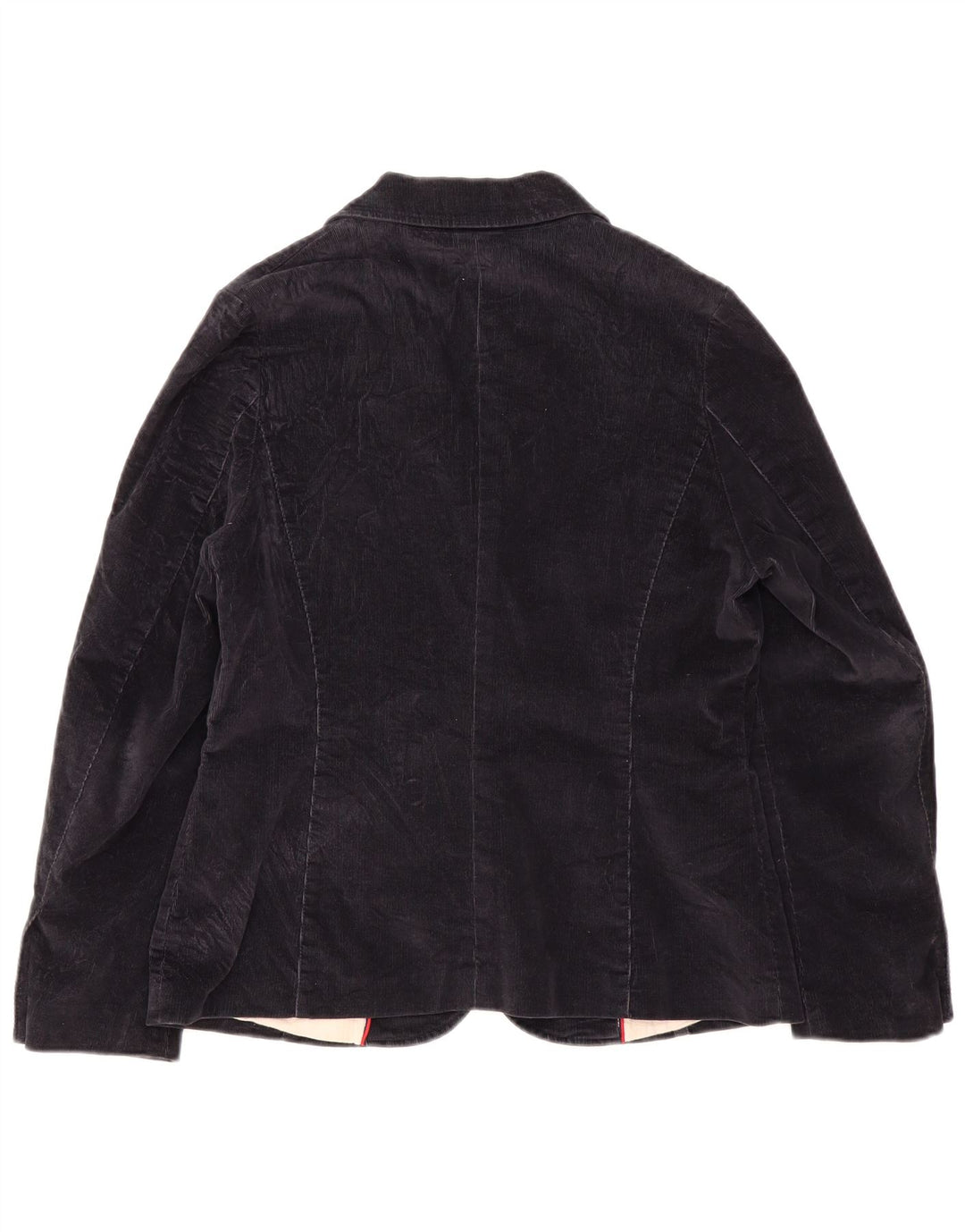 CONTE OF FLORENCE Chaqueta tipo blazer de 2 botones para mujer IT 46 Grande Azul marino