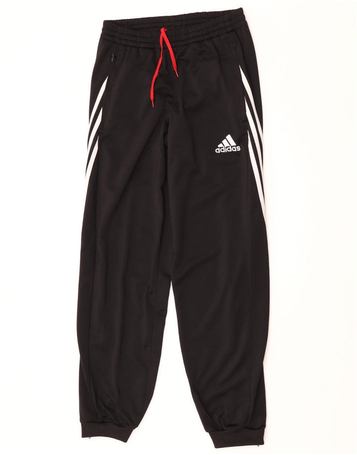Adidas Hombre Pantalones De Chándal Joggers Small Negro Poliéster