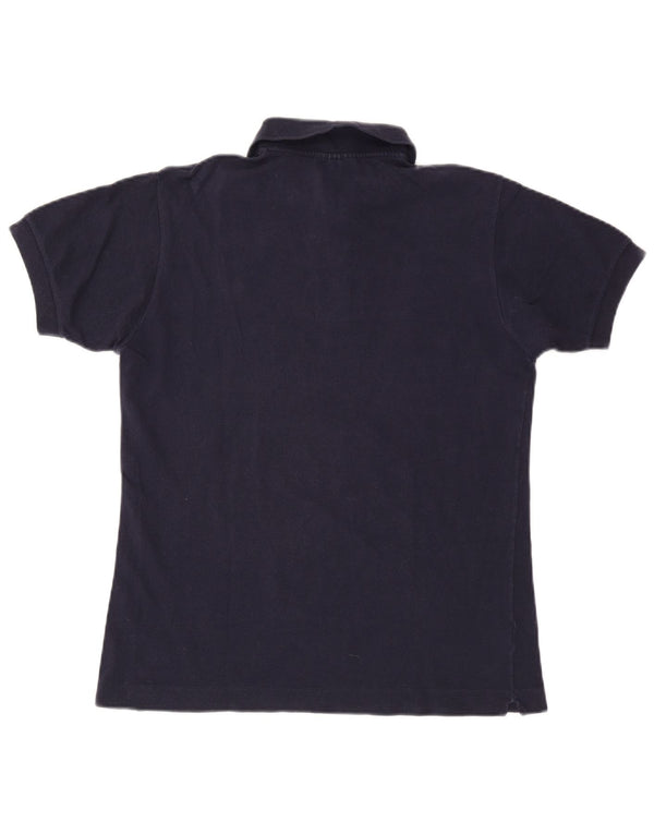 LACOSTE Polo para hombre talla 4 mediano algodón azul marino