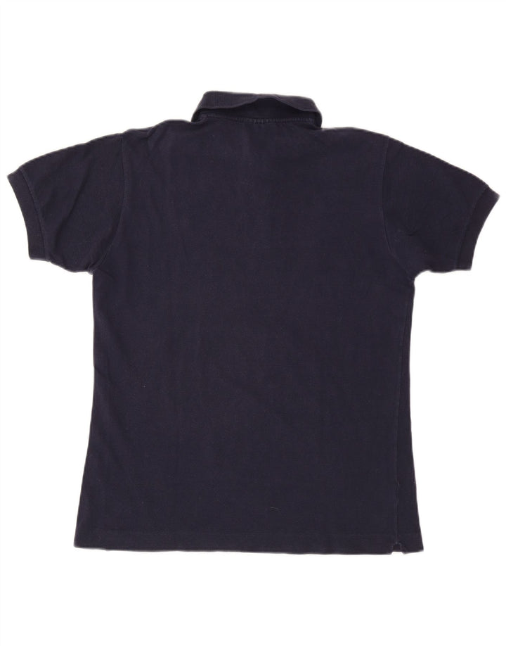 LACOSTE Polo para hombre talla 4 mediano algodón azul marino