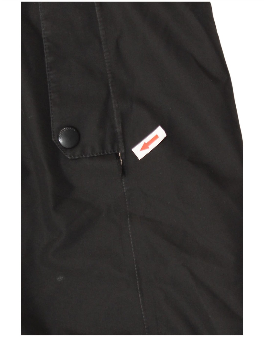 Helly Hansen Parka con capucha para mujer, talla 44, nailon negro grande