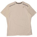 Camiseta Nike Dri Fit para hombre Top XL Poliéster blanco