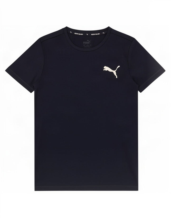 Puma Camiseta Niño Top 11-12 Años Azul Marino Poliéster