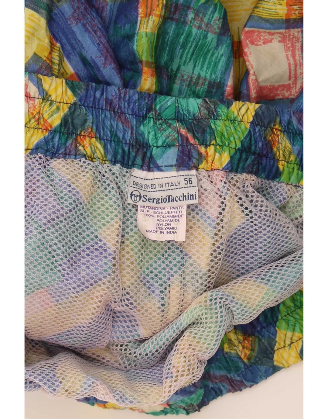 Sergio Tacchini Bañador Hombre IT 56 XL Multicolor Geométrico