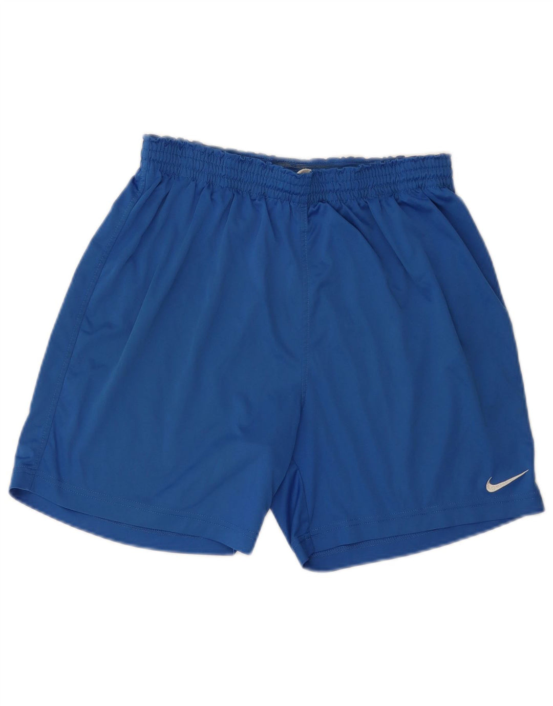 Nike - Pantalones cortos deportivos para hombre, poliéster azul grande
