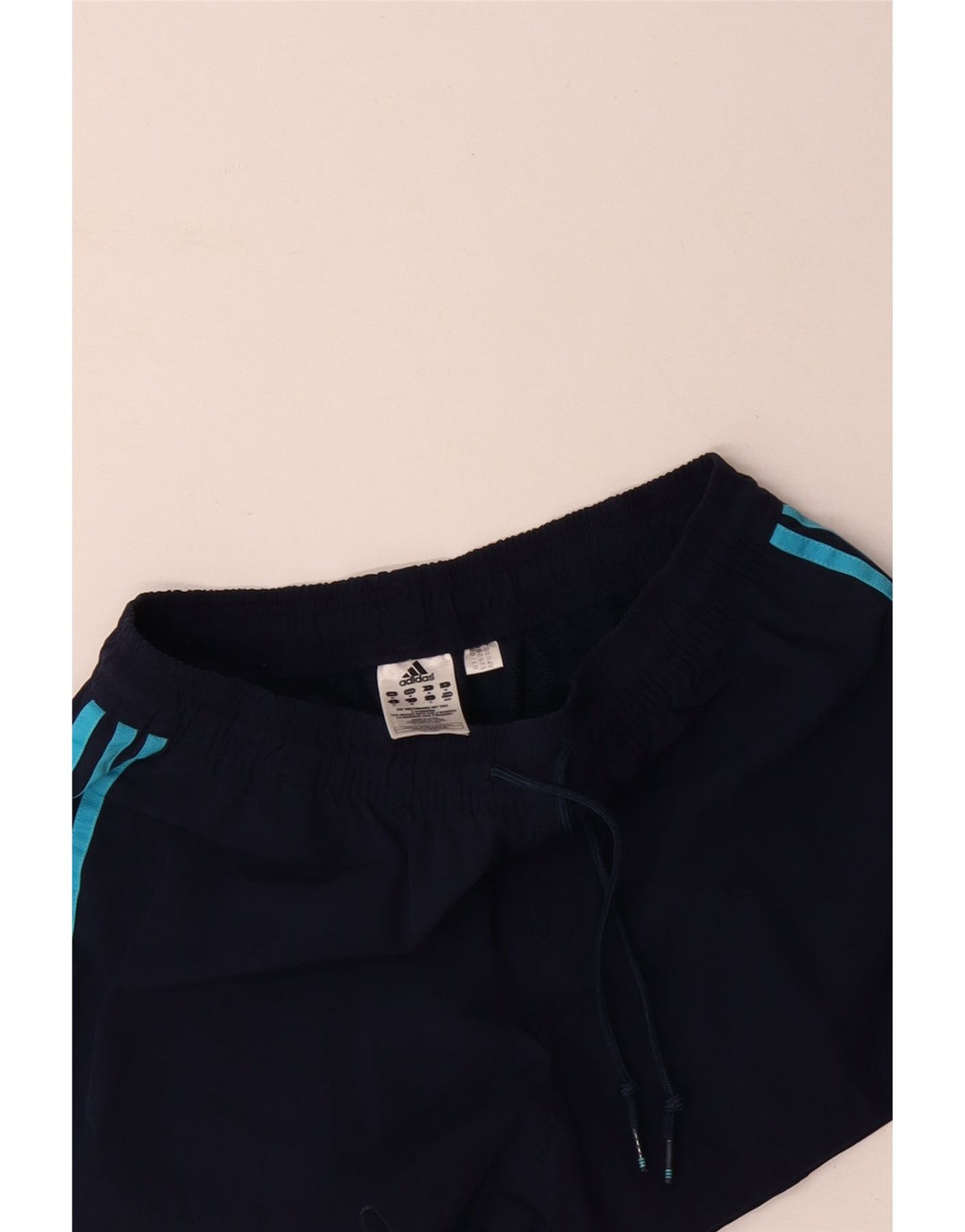 Pantalones cortos deportivos ADIDAS para hombre Poliéster azul marino medio