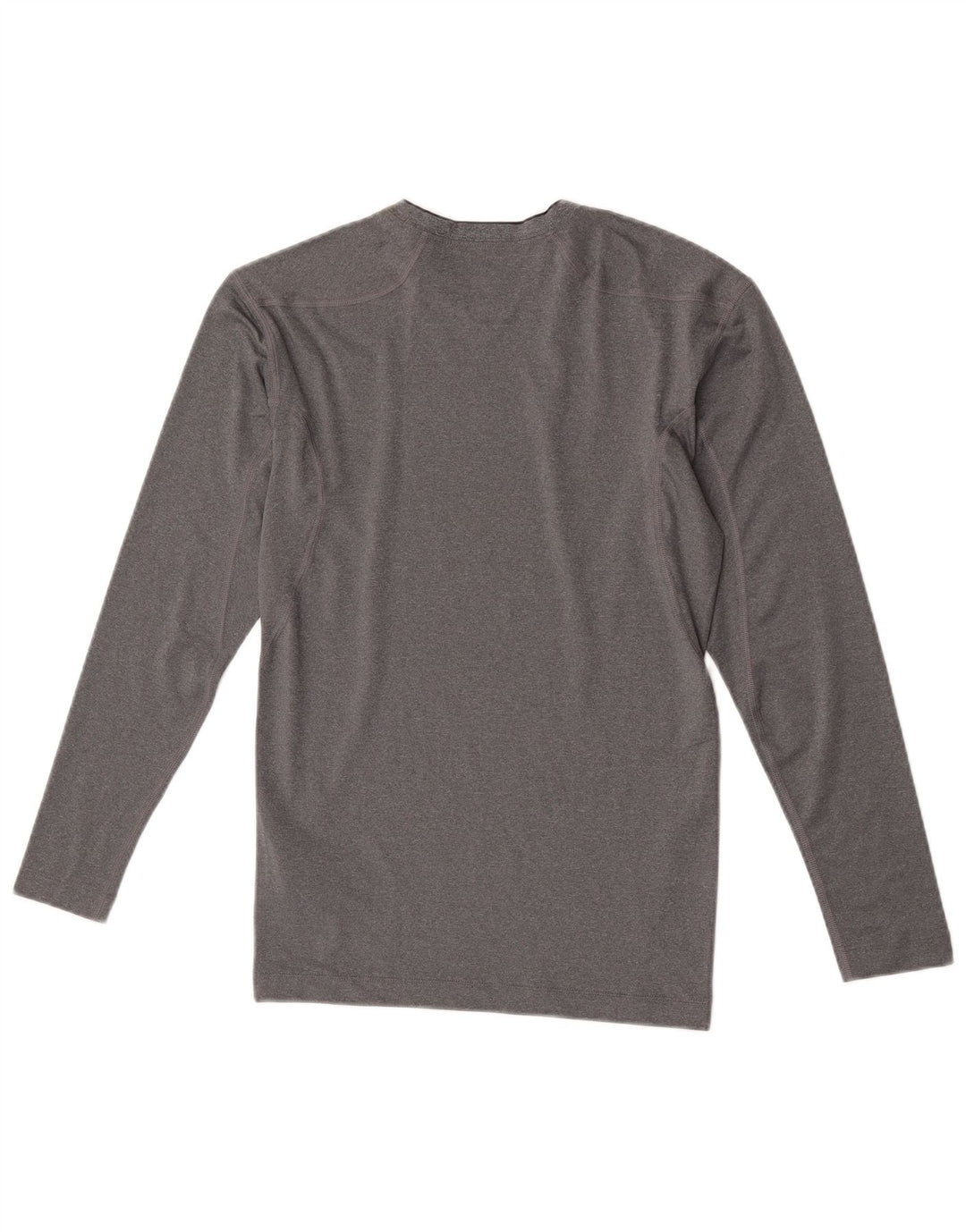 Nike Camiseta De Compresión Para Hombre Manga Larga Poliéster Moteado Gris Medio