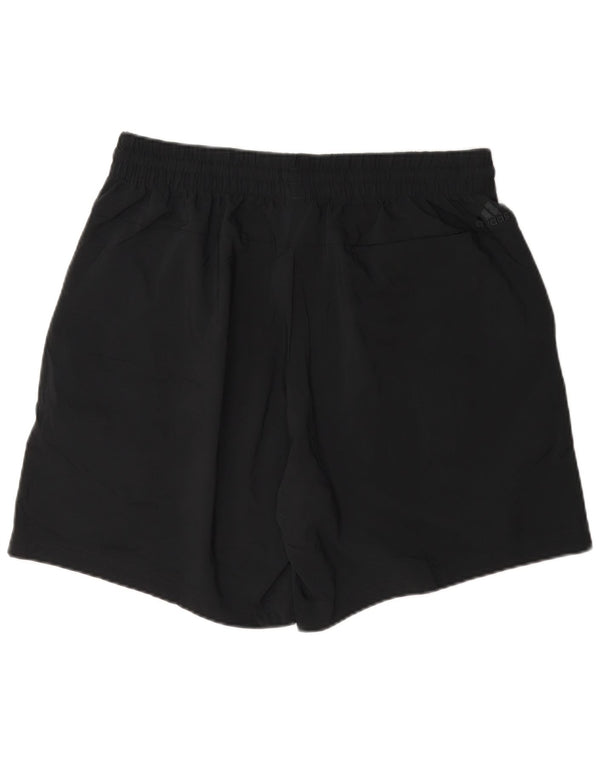 Adidas Mens Graphic Sport Shorts Grande Poliéster Negro