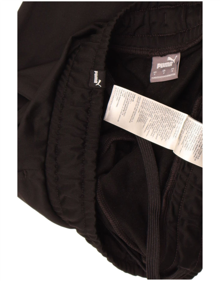 Puma Pantalones de chándal para mujer UK 10 Small Negro Poliéster