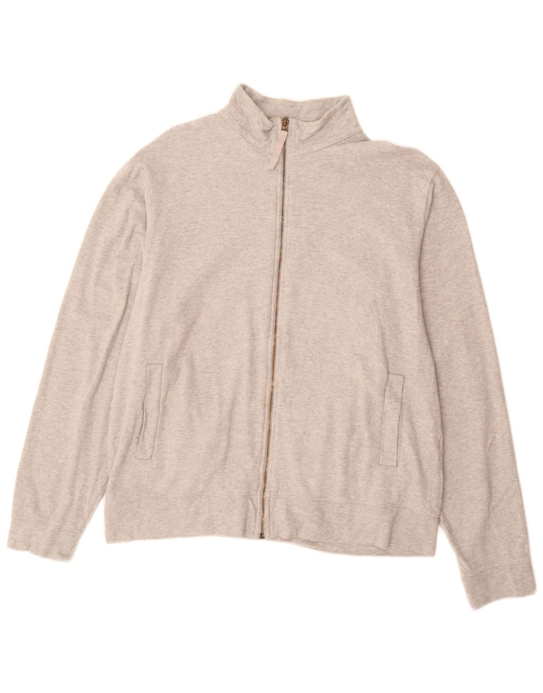 Massimo Dutti Hombre Chándal Top Chaqueta 2XL Gris Moteado