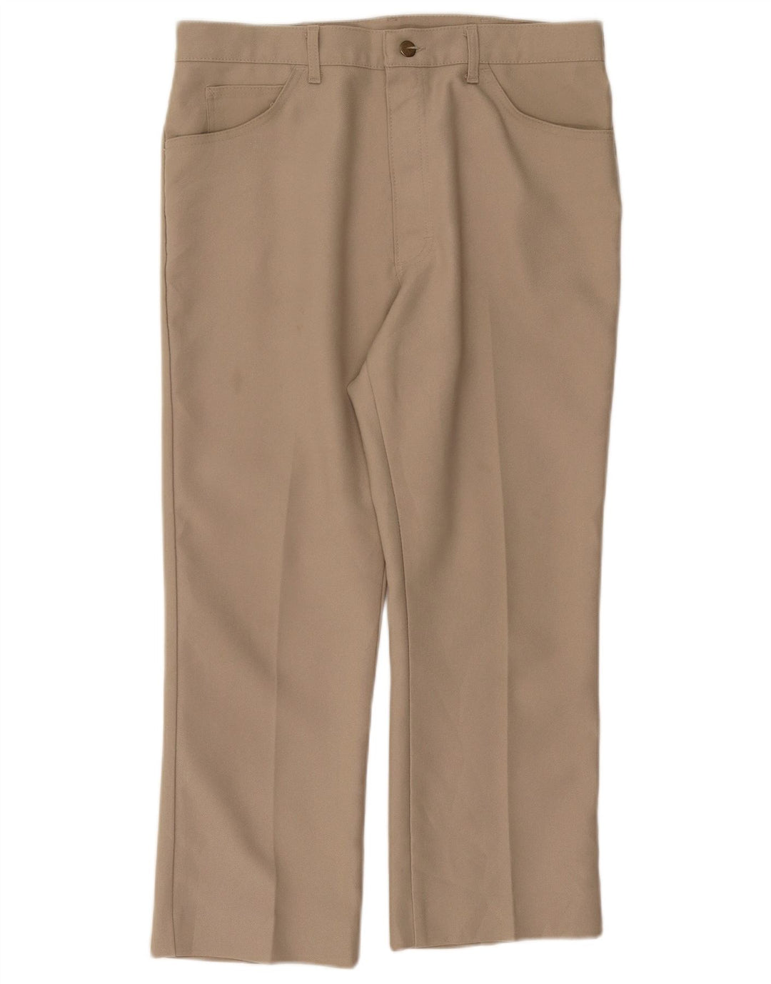 Pantalones informales rectos para hombre LEE W36 L26 Poliéster beige