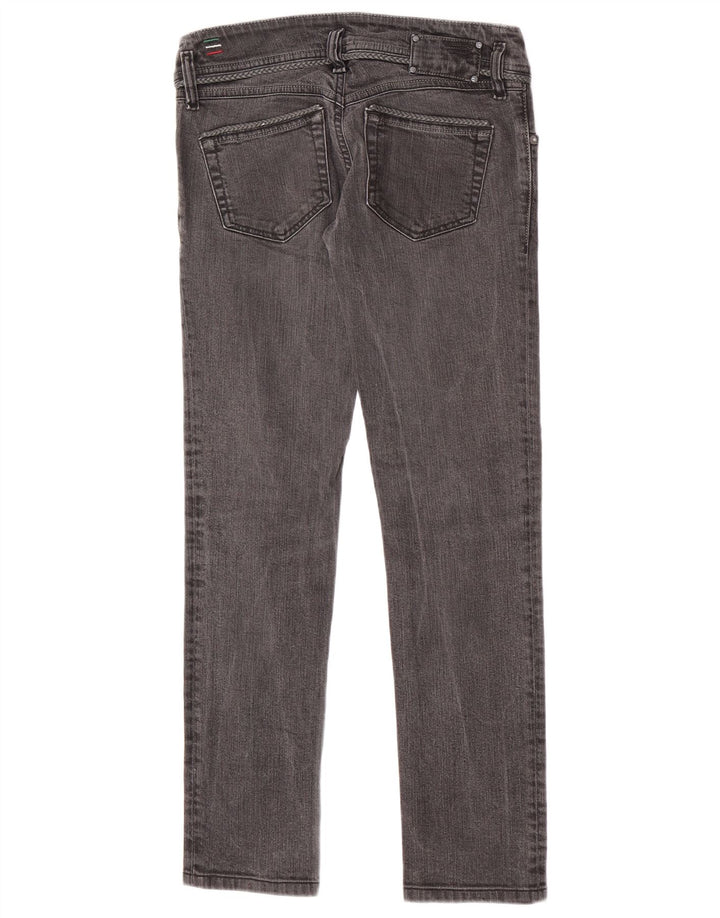 Diesel Mujer Matic Skinny Jeans W27 L29 Gris