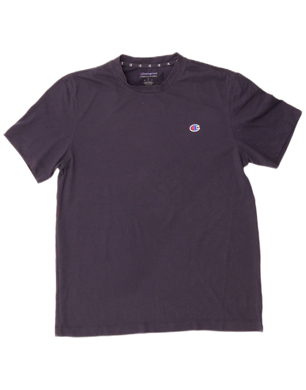 Champion Camiseta De Manga Corta Regular Fit Para Hombre Top Small Azul Marino