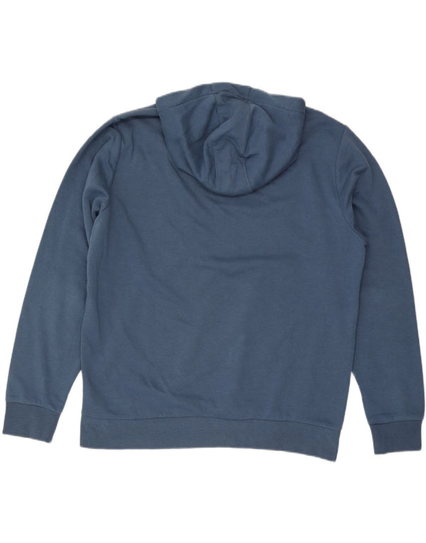Kappa Hombre Graphic Sudadera con Capucha Jumper XL Azul Algodón
