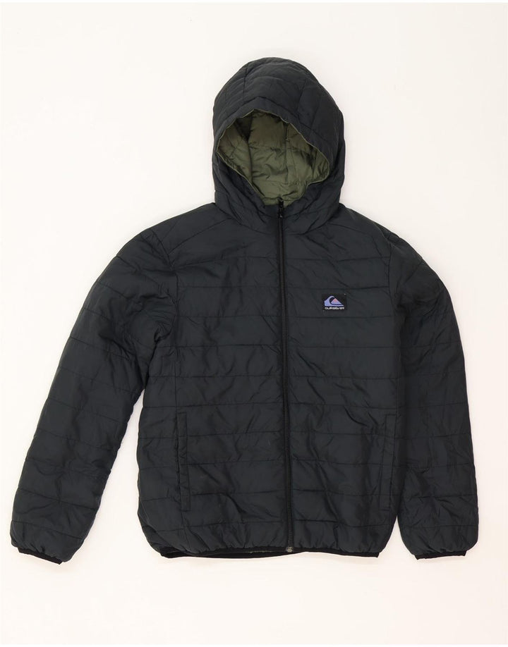 Quiksilver Chaqueta Acolchada Reversible con Capucha para Niños 11-12 Años Medium Khaki