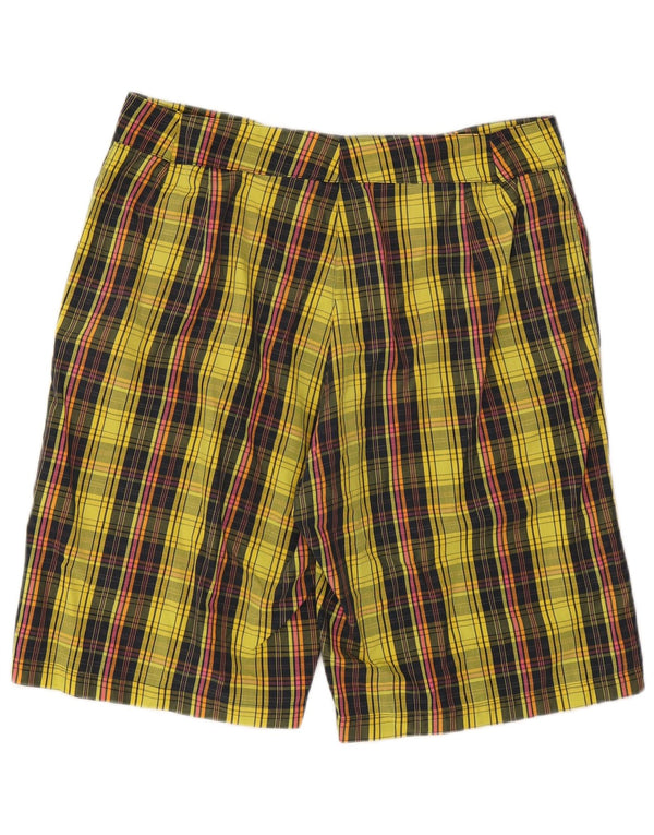 Intimissimi Pantalones cortos chinos para hombre W34 Large Cuadros multicolores