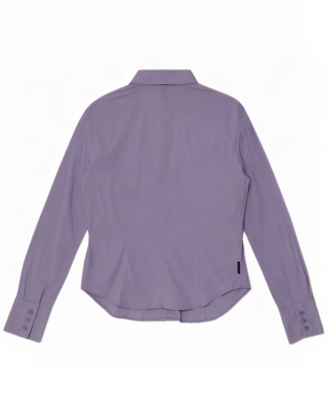 Armani Jeans Camisa Mujer EU 42 Grande Azul Algodón