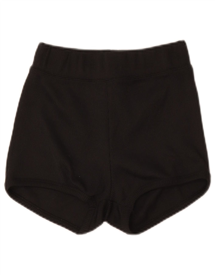 Zara Mujer Shorts Deportivos UK 8 Small Negro