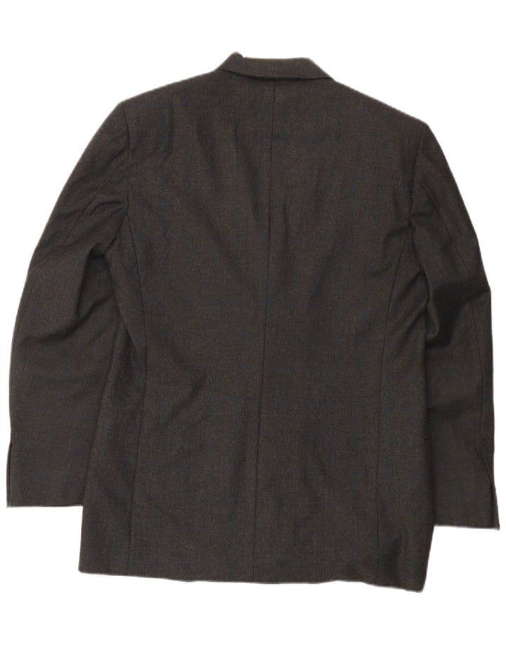 Chaqueta Blazer de Doble Botonadura para Hombre Verri IT 48 Gris Medio Lana