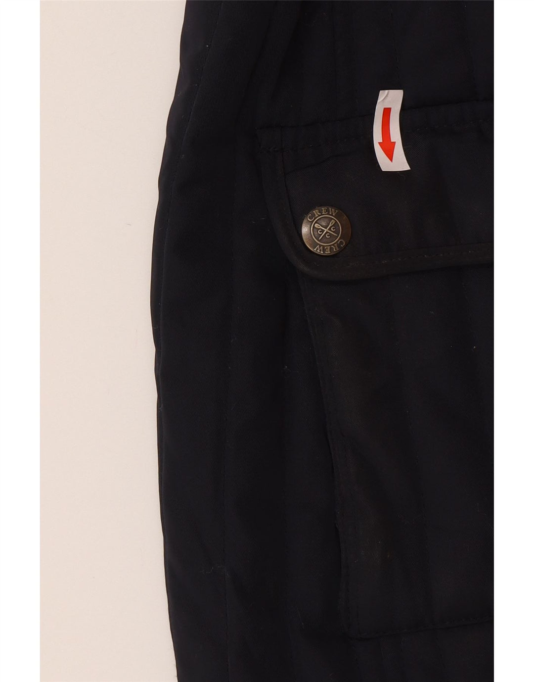 Crew Clothing Chaqueta acolchada para mujer UK 10 Small Poliéster azul marino