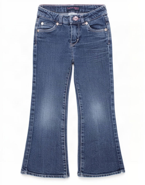 Levi's Vaqueros Acampanados Niña 3-4 Años W20 L15 Algodón Azul