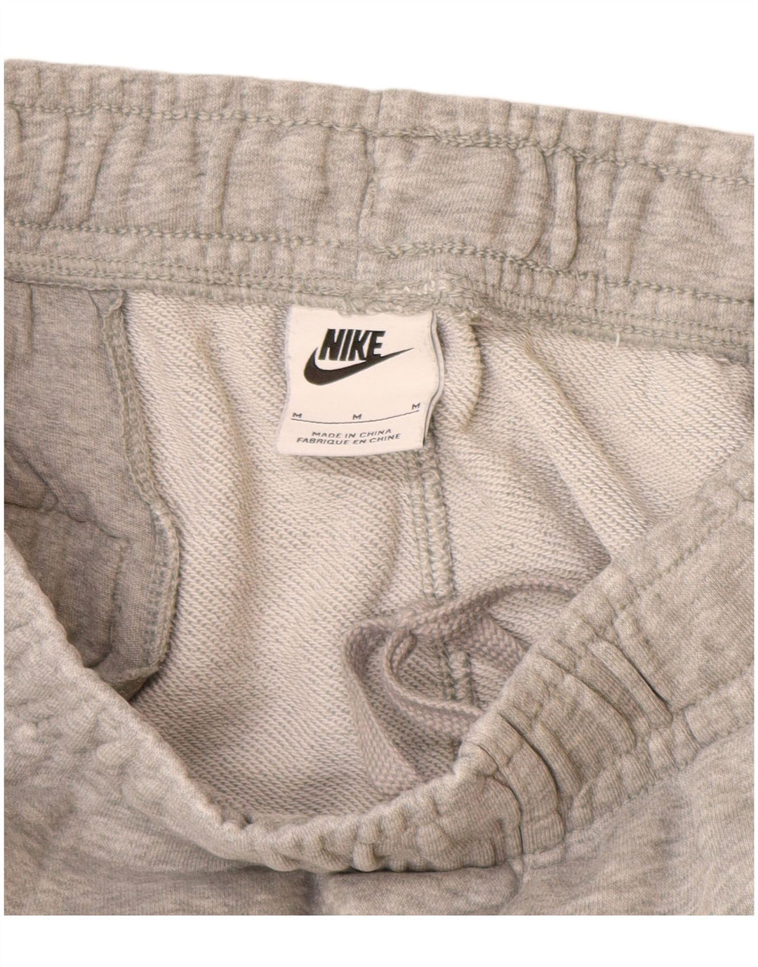 Pantalones De Chándal Nike Hombre Joggers De Algodón Moteado Gris Medio