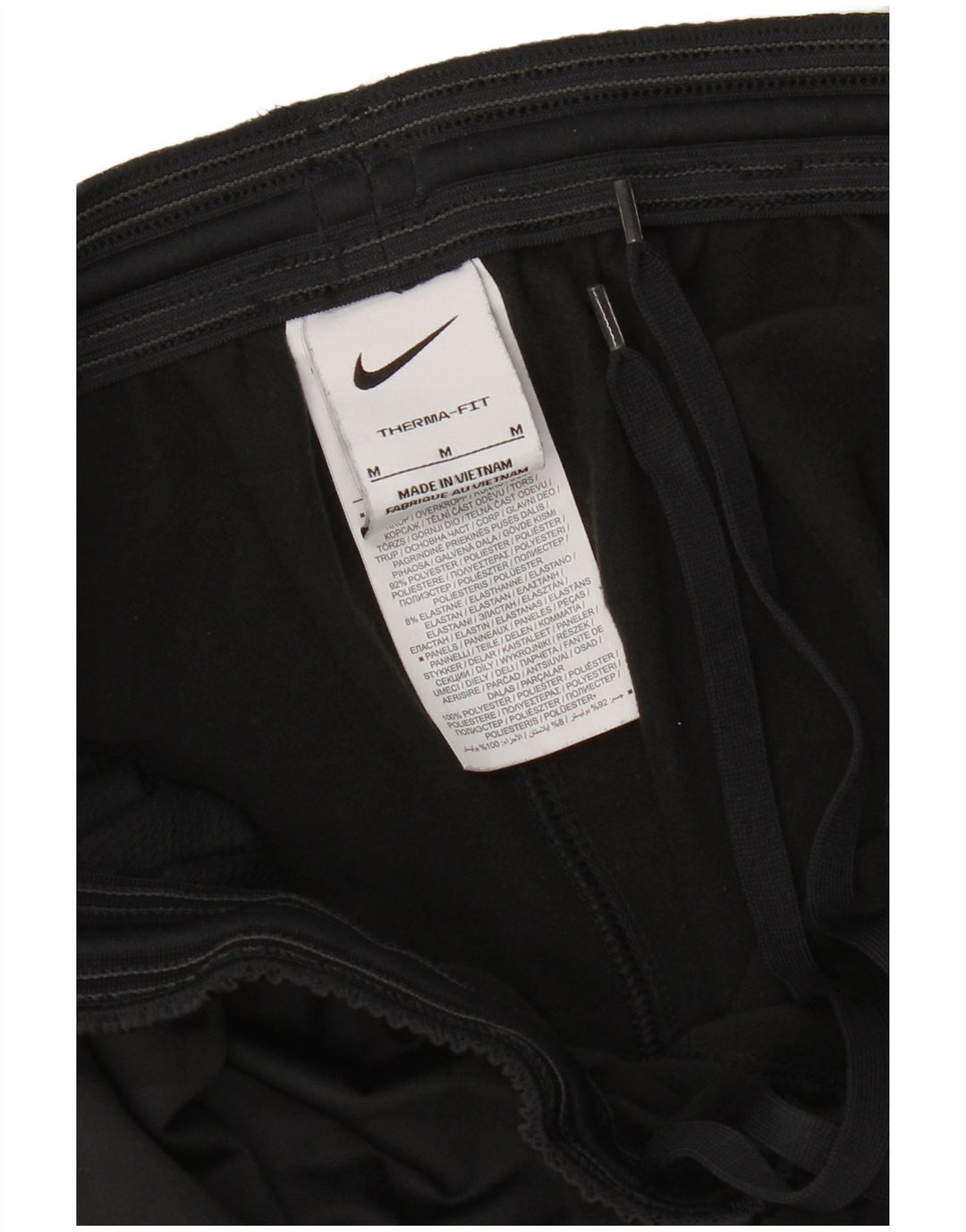 Pantalón De Chándal Nike Therma-Fit Hombre Mediano Negro Poliéster