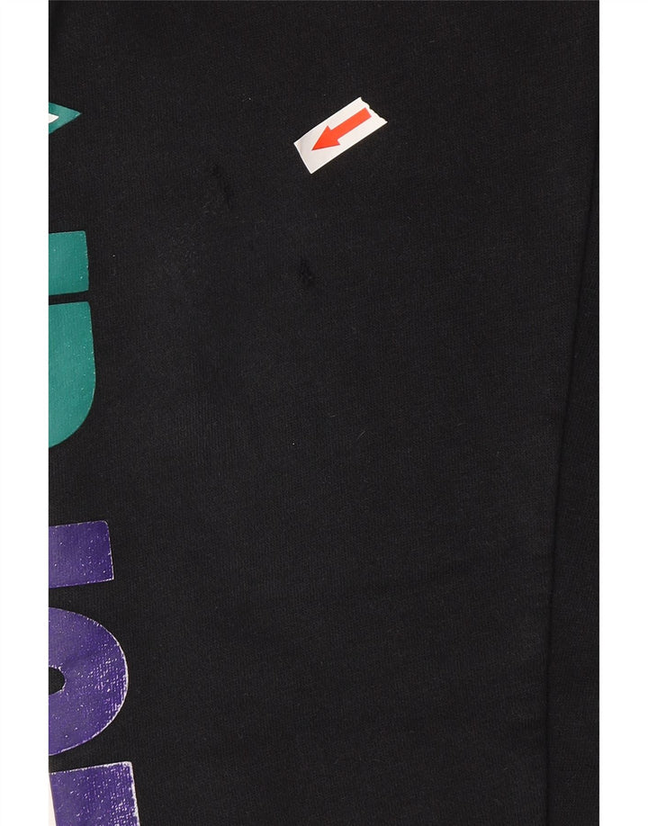 Jordan Pantalones de chándal con gráfico para niños 10-11 años Mediano Negro