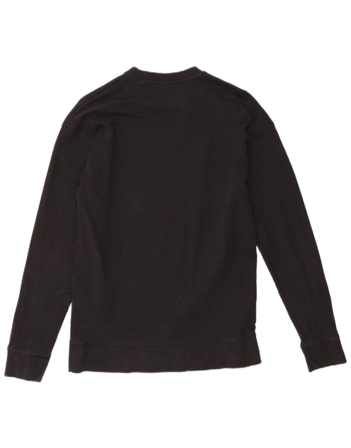 Jack & Jones Hombre Sudadera Jumper Medium Negro Algodón