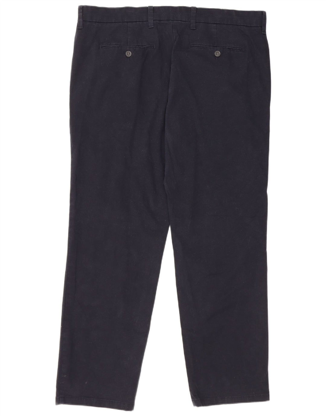 Marks & Spencer Pantalón chino recto de corte regular para hombre W38 L29 Azul marino