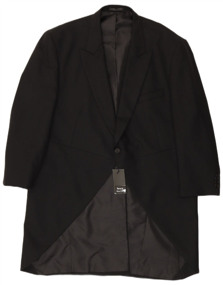 Torre Chaqueta tipo blazer para hombre UK 50 5XL Lana negra