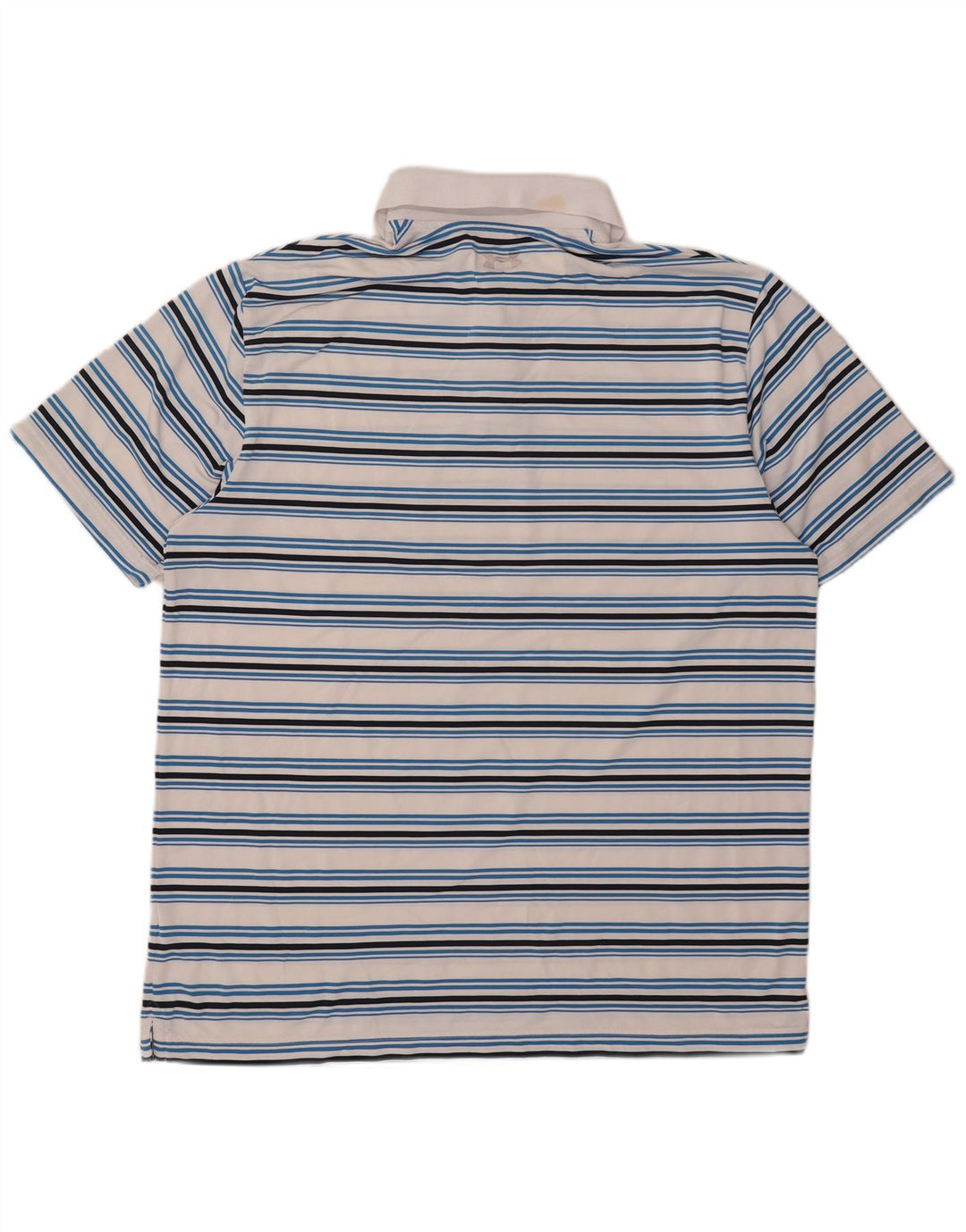 Polo Under Armour Hombre XL Poliéster A Rayas Blanco