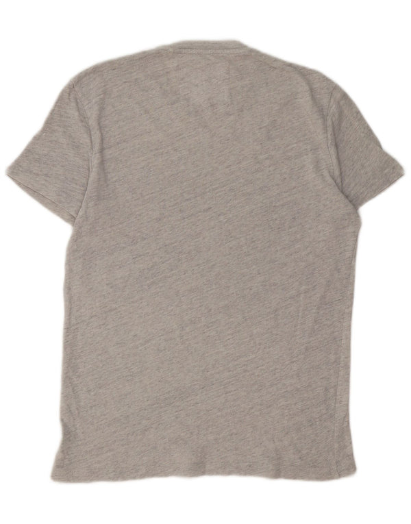Jack Wills Camiseta gráfica para hombre Top XS Gris Algodón