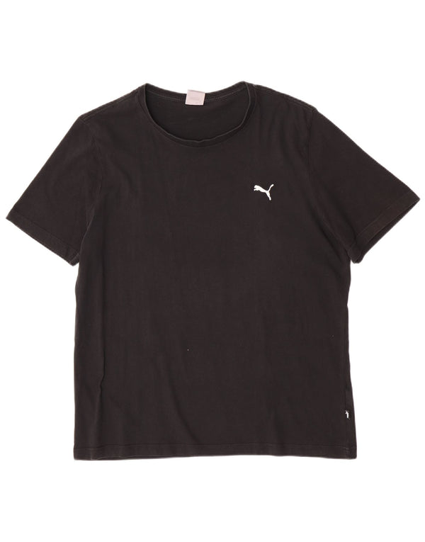 Puma Camiseta Hombre Top XL Algodón Negro