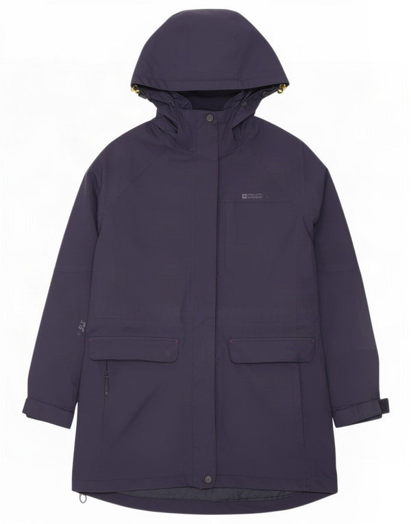 Chubasquero con capucha para mujer Mountain Warehouse UK 44 Large Nylon azul marino