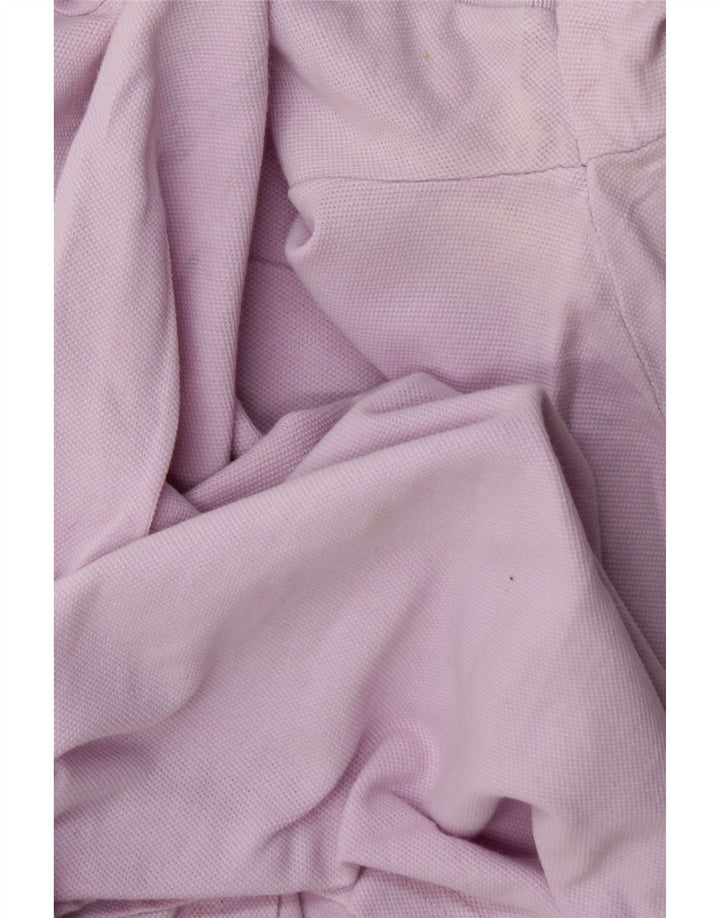 Fred Perry Polo para mujer UK 42 Algodón morado mediano