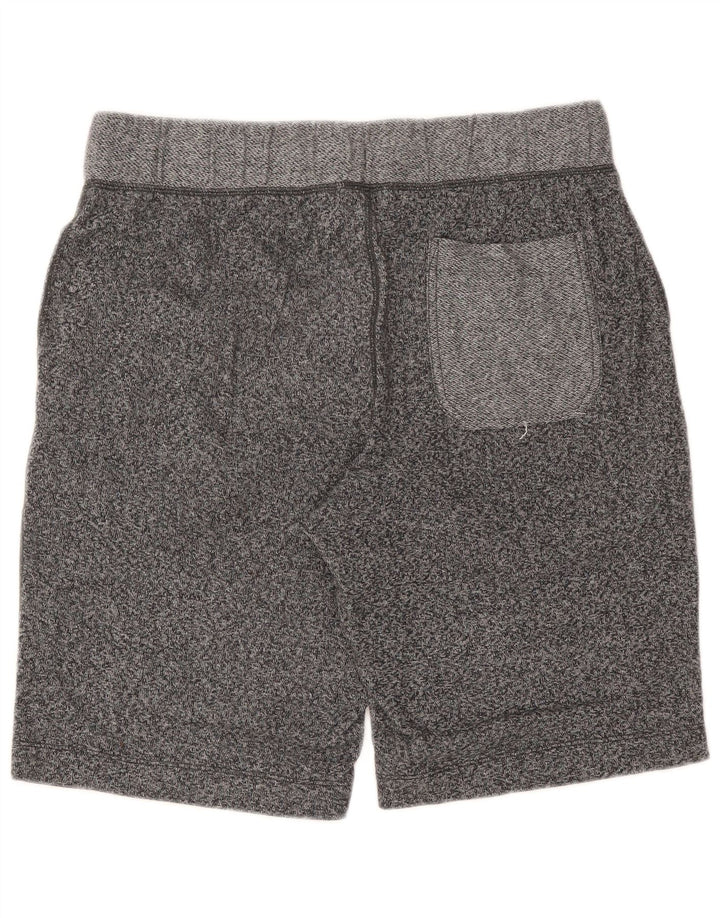 Pantalones cortos deportivos Converse para hombre de algodón moteado gris medio