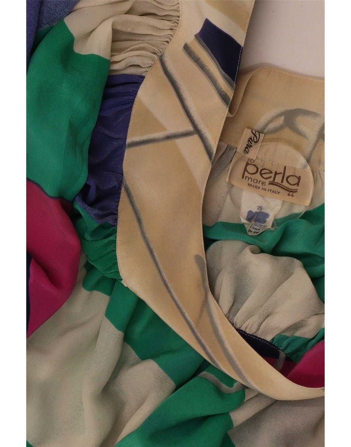 a Perla Vestido recto extragrande para mujer IT 44 Mediano Rayas multicolores