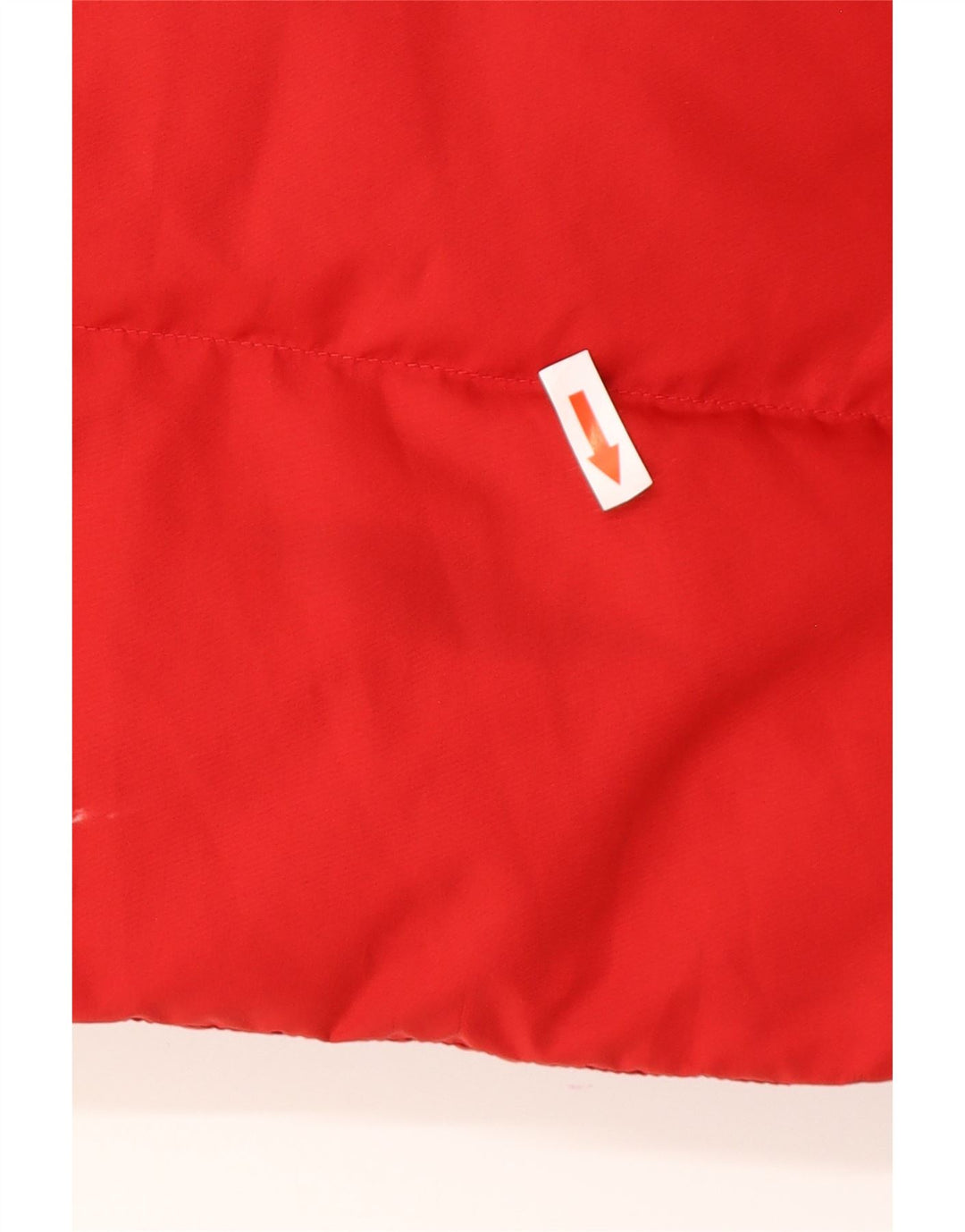 Champion Chaqueta Acolchada Con Capucha Para Mujer UK 44 Poliéster Rojo Mediano