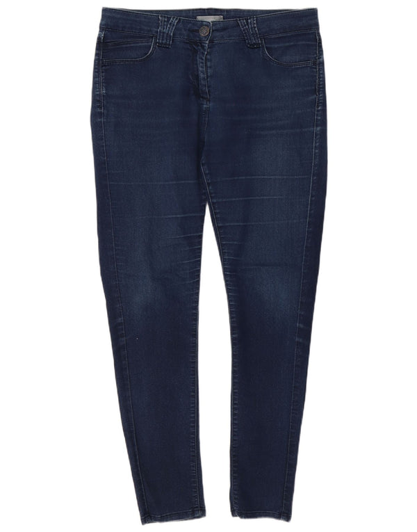 Marks & Spencer Jeans Jegging para Mujer UK 14 Medium W32 L28 Azul Marino Algodón