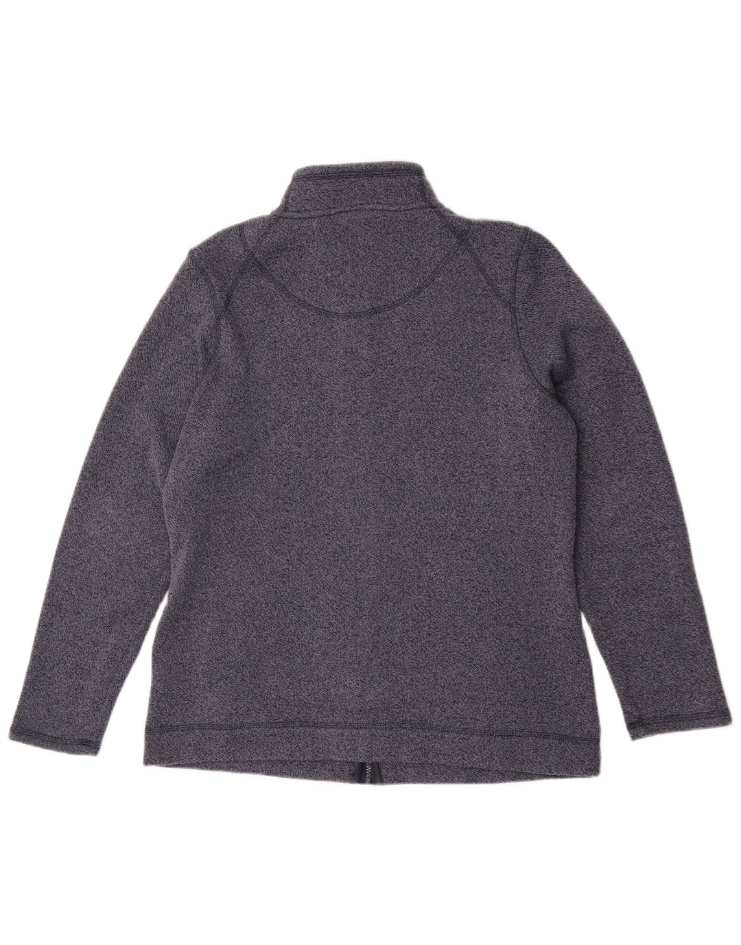 Weird Fish Chaqueta superior de chándal para mujer UK 46 Poliéster moteado azul grande