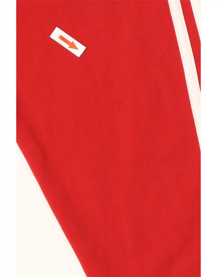 Adidas Hombre Chándal Top Chaqueta XL Rojo Poliéster