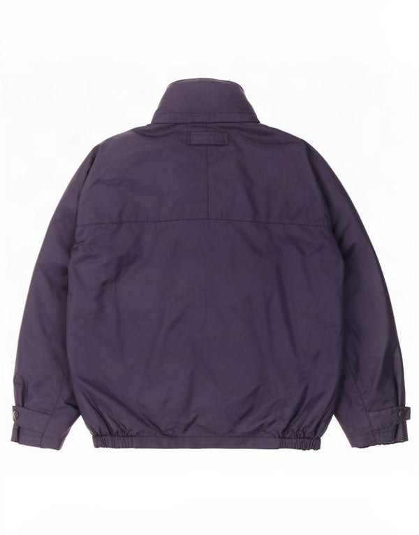 Sea & Sky Chaqueta acolchada con capucha para hombre UK 42 XL Nylon azul marino